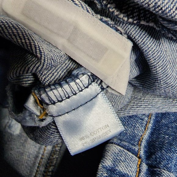 ANN TAYLOR LOFT Blue Denim Jean Skirt with Pockets Womens Size 4 - Picture 3 of 5